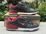 Authentic Nike Dunk Low Disrupt 2 Black/Team Red/Canyon Rust