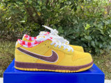Authentic Nike Dunk Low Yellow Ochre/Terra Brown