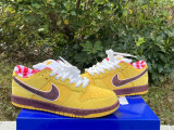 Authentic Nike Dunk Low Yellow Ochre/Terra Brown
