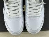 Authentic Air Jordan 5 Low GS “White Silver”