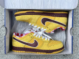 Authentic Nike Dunk Low Yellow Ochre/Terra Brown