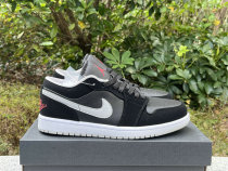 Authentic Air Jordan 1 Low Grey/Black/White Authentic Air Jordan 1 Low Grey/Black/White