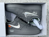 Authentic OFF White x Nike Air Force 1 Low Grey