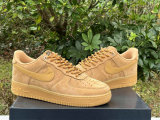 Authentic Nike Air Force 1 Low Wheat / Flax