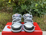 Authentic Nike Dunk Low White/Washed Teal/Black