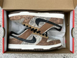 Authentic Nike Dunk Low CO.JP Black/Ale Brown/University Red