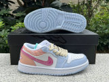 Authentic Air Jordan 1 Low Sashiko “Multi-Color”