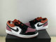 Authentic Air Jordan 1 Low GS White/Purple/Black