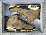 Authentic Air Jordan 6 WMNS Gore-Tex “Brown Kelp”