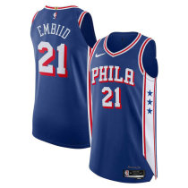 Men's Philadelphia 76ers Joel Embiid Nike Royal Authentic Jersey - Icon Edition Men's Philadelphia 76ers Joel Embiid Nike Royal Authentic Jersey - Icon Edition
