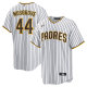 Men's San Diego Padres Joe Musgrove Nike White Replica Player Jersey