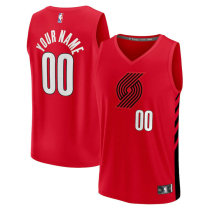 Men's Portland Trail Blazers Fanatics Branded Red 2022-23 Fast Break Custom Replica Jersey - Statement Edition Men's Portland Trail Blazers Fanatics Branded Red 2022-23 Fast Break Custom Replica Jersey - Statement Edition