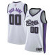 Unisex Sacramento Kings Nike White Swingman Custom Jersey - Association Edition
