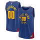 Men's Denver Nuggets Fanatics Branded Blue 2022-23 Fast Break Custom Replica Jersey - Statement Edition