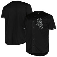 Men's Chicago White Sox Profile Big & Tall Blackout Replica Jersey