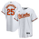 Men's Baltimore Orioles Anthony Santander Nike White Replica Player Jersey
