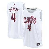 Men's Cleveland Cavaliers Evan Mobley Fanatics Branded White Fast Break Replica Jersey - Association Edition Men's Cleveland Cavaliers Evan Mobley Fanatics Branded White Fast Break Replica Jersey - Association Edition
