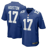 Men's New York Giants Dennis Houston Nike Royal Team Game Jersey