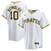 Men's Pittsburgh Pirates Bryan Reynolds Nike White Replica Player Jersey