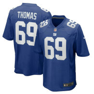 Men's New York Giants Jaylon Thomas Nike Royal Team Game Jersey