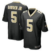 Men's New Orleans Saints Lynn Bowden Jr. Nike Black Team Game Jersey