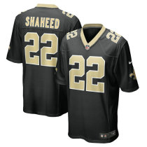 Men's New Orleans Saints Rashid Shaheed Nike Black Team Game Jersey Men's New Orleans Saints Rashid Shaheed Nike Black Team Game Jersey
