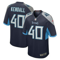 Men's Tennessee Titans Anthony Kendall Nike Navy Team Game Jersey Men's Tennessee Titans Anthony Kendall Nike Navy Team Game Jersey