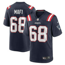 Men's New England Patriots Atonio Mafi Nike Navy Team Game Jersey Men's New England Patriots Atonio Mafi Nike Navy Team Game Jersey
