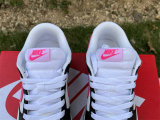 Authentic Nike Dunk Low White/Pink/Black