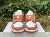 Authentic Air Jordan 1 Low White/Sky J Orange