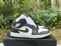 Authentic Air Jordan 1 Mid GS “Panda Elephant”