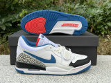 Authentic Air Jordan Legacy 312 Low Blue/White/Black