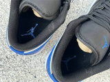 Authentic Air Jordan 1 Low White/Royal Blue