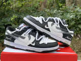Authentic Nike Dunk Low Grey/Black/White
