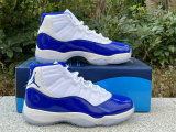 Authentic Air Jordan 11 Royal Blue