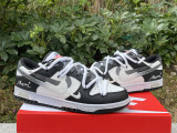 Authentic Nike Dunk Low Grey/Black/White