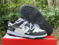 Authentic Nike Dunk Low Grey/Black/White