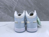Authentic Air Jordan 1 Mid “Glitter Swoosh”