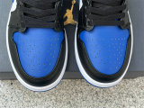Authentic Air Jordan 1 Low White/Royal Blue