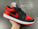Authentic Air Jordan 1 Low Black/Red