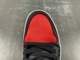 Authentic Air Jordan 1 Low Black/Red