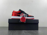 Authentic Air Jordan 1 Low Black/Red