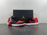 Authentic Air Jordan 1 Low Black/Red