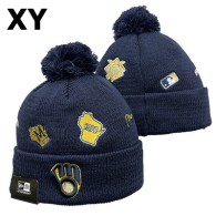 MLB Milwaukee Brewers Beanies (3)