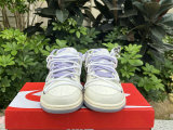 Authentic Nike Dunk Low Indigo Haze/Coral Chalk-Sail