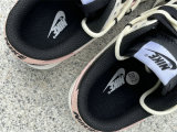 Authentic Nike Dunk Low Beige White/Pink/Black
