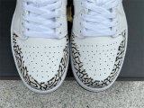 Authentic Air Jordan 1 Low White/Varsity Red