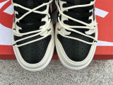 Authentic Nike Dunk Low Beige White/Pink/Black
