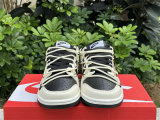 Authentic Nike Dunk Low Beige White/Pink/Black