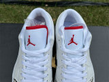 Authentic Air Jordan 1 Low White/Varsity Red